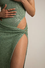 Load image into Gallery viewer, SEQUIN KNOT SKIRT