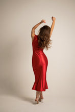 Load image into Gallery viewer, IRIS DRESS - RED