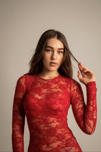 Load image into Gallery viewer, FIORELLA DRESS - RED