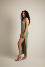 Load image into Gallery viewer, SEQUIN KNOT SKIRT