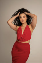 Load image into Gallery viewer, CHRISTINE TOP - RED