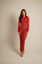 Load image into Gallery viewer, FIORELLA DRESS - RED