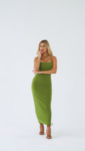 Load image into Gallery viewer, EDEN MAXI DRESS - CHARTREUSE
