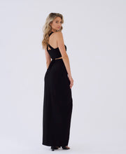 Load image into Gallery viewer, ARUBA KNOT SKIRT - BLACK
